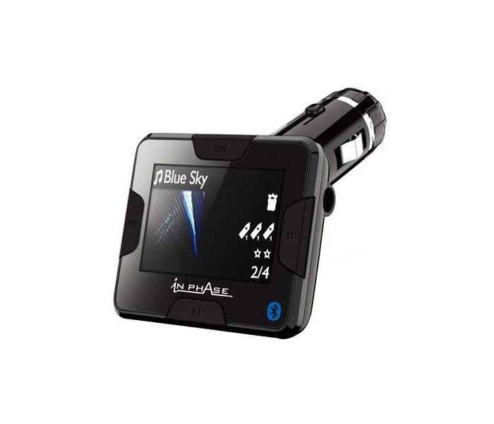 In Phase BT Go  Bluetooth FM Transmitter Car Kit 